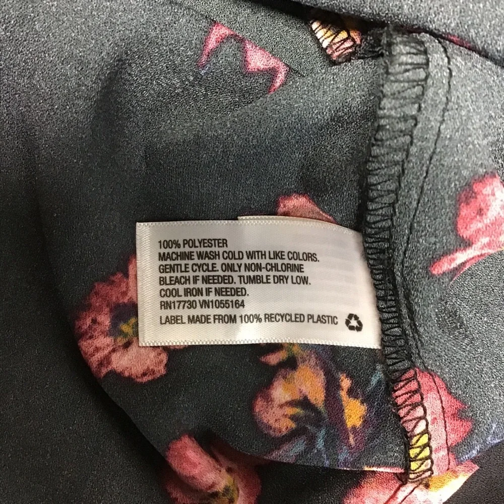 Long Sleeved Floral Dress - Picture 11 of 11